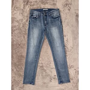 KANCAN‎ Women's Blue Mid rise Skinny Light Wash Size 29